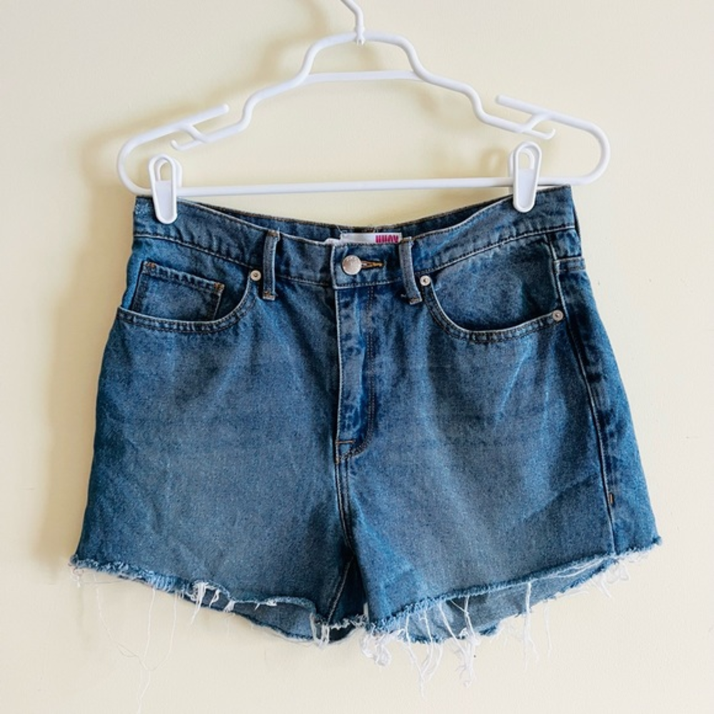 Mom Shorts High Rise Juicy by Juicy Couture Denim Shorts Sz 28
